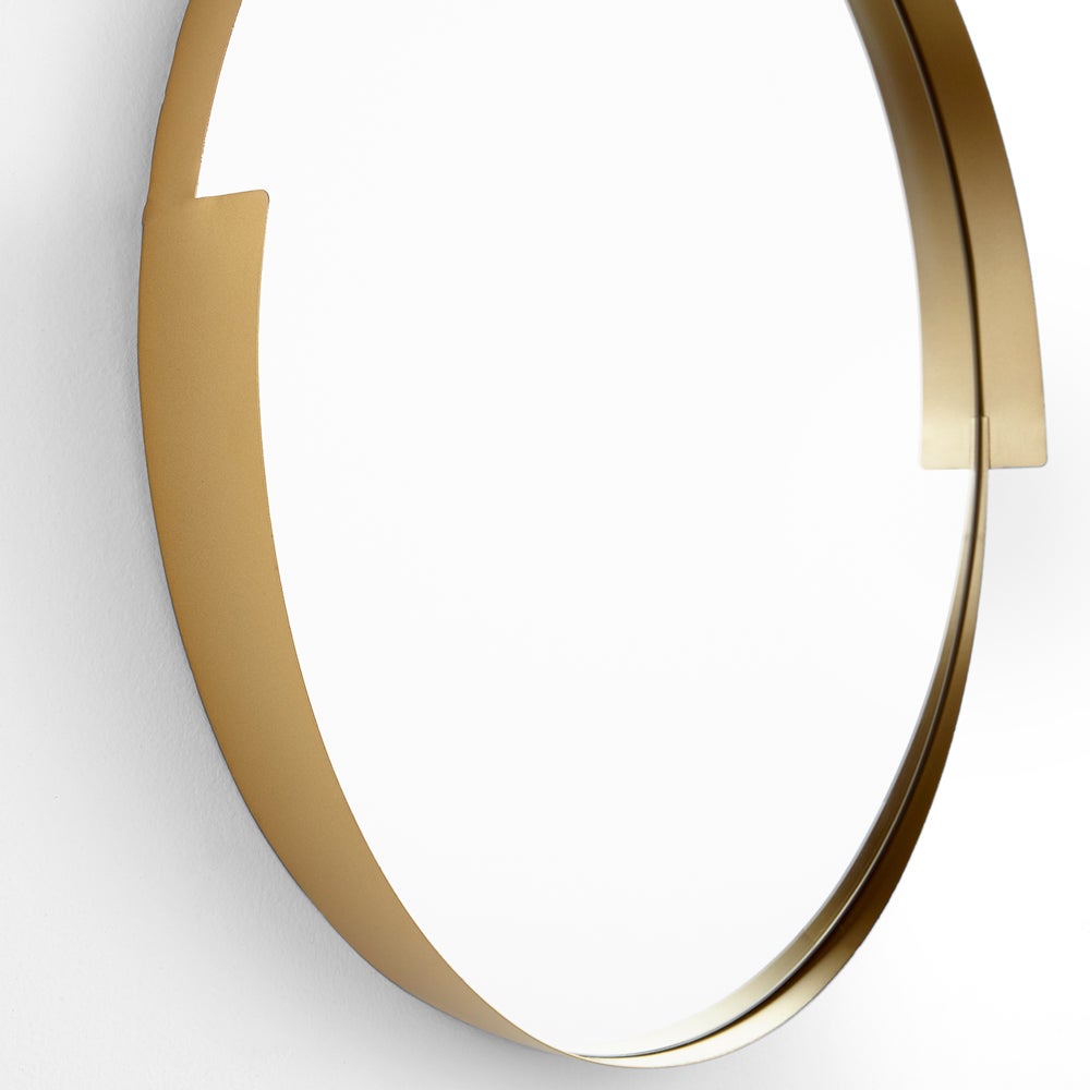 Gilded Band Mirror | Gold - Medium