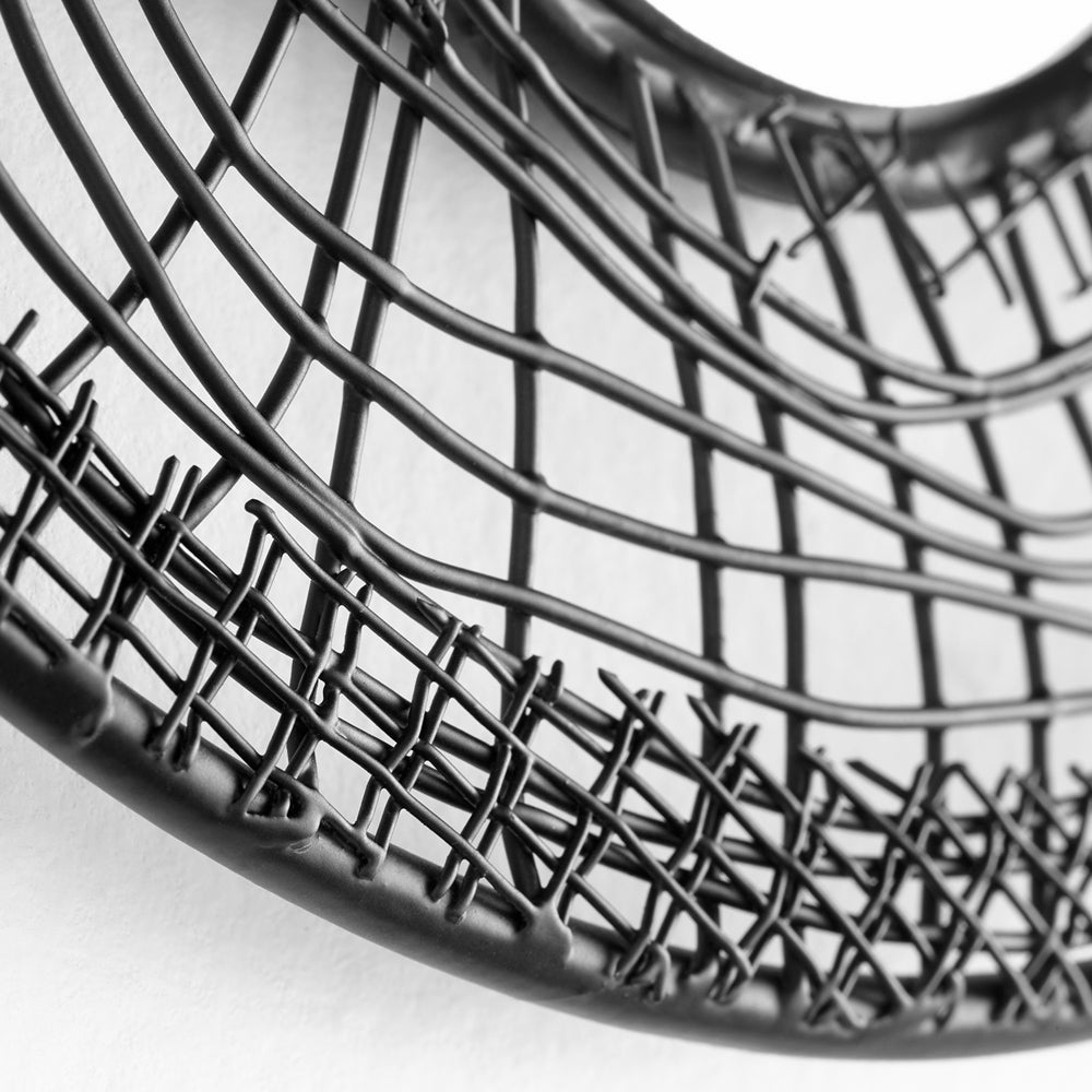 Silk Noir Mirror | Graphite - Small