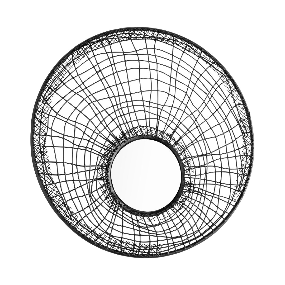 Silk Noir Mirror | Graphite - Small