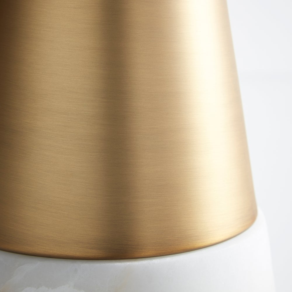 Acropolis Table Lamp | Aged Brass