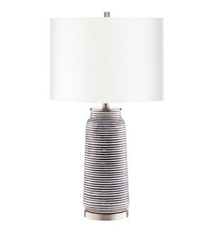 Bilbao Table Lamp | Satin Nickel