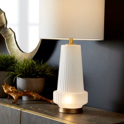 Mila Table Lamp | Aged Brass