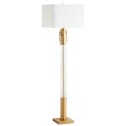 Palazzo Floor Lamp | Aged Brass