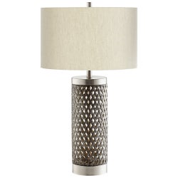 Fiore Table Lamp | Satin Nickel