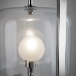 Isotope Wall Sconce | Polished Nickel