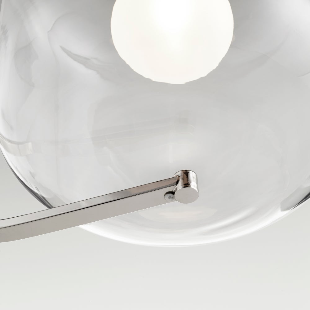 Isotope Pendant | Polished Nickel