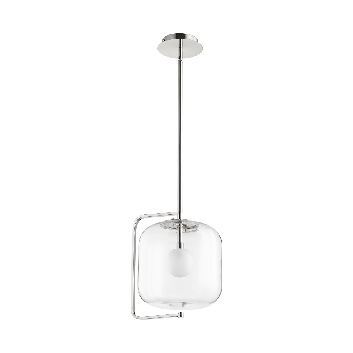 Isotope Pendant | Polished Nickel