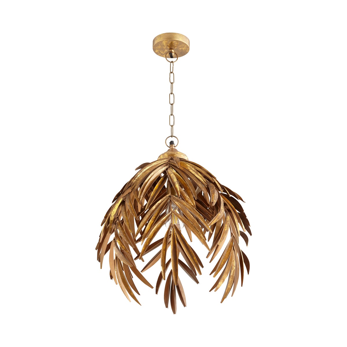 Palma Pendant | Aged Brass