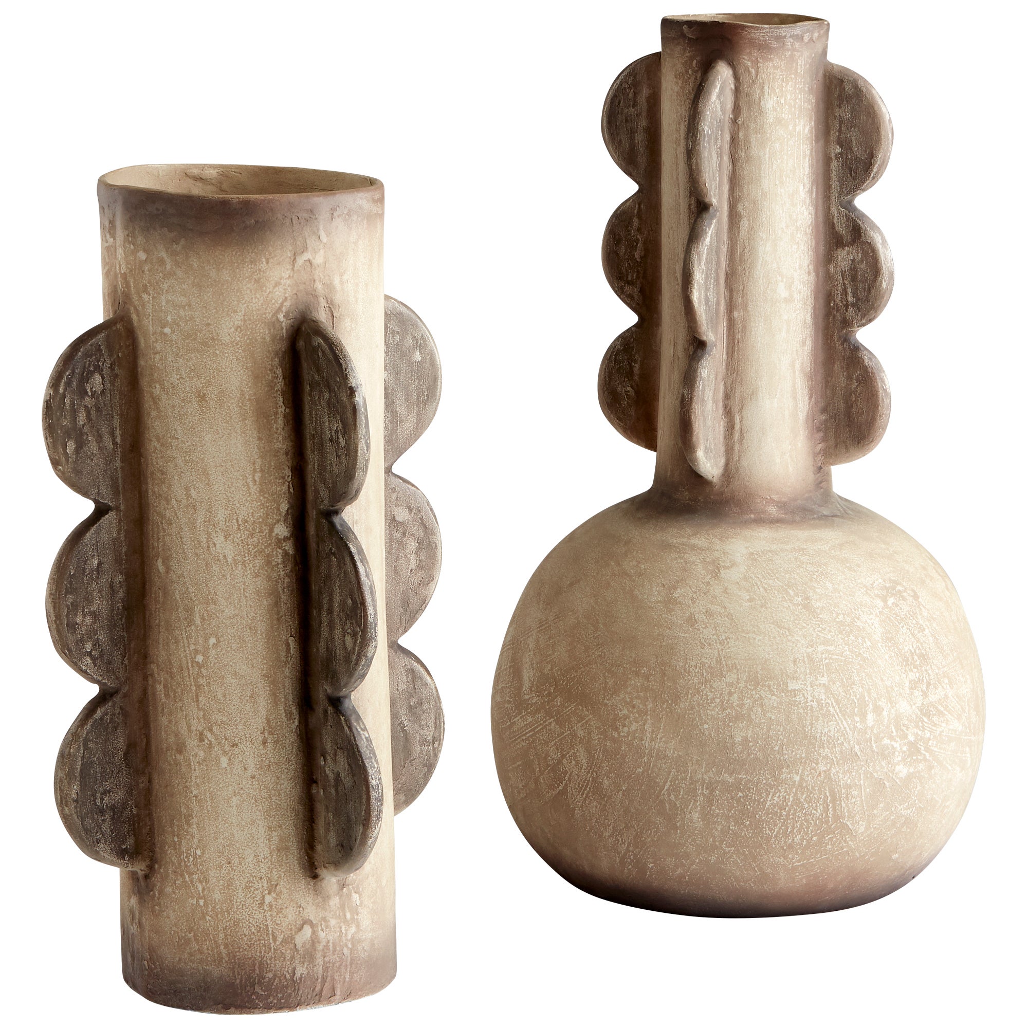 Moccasin Vase | Grey - | cyan.design