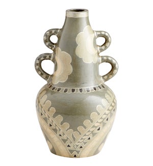 Rocky Valley Vase | Olive Green - Small