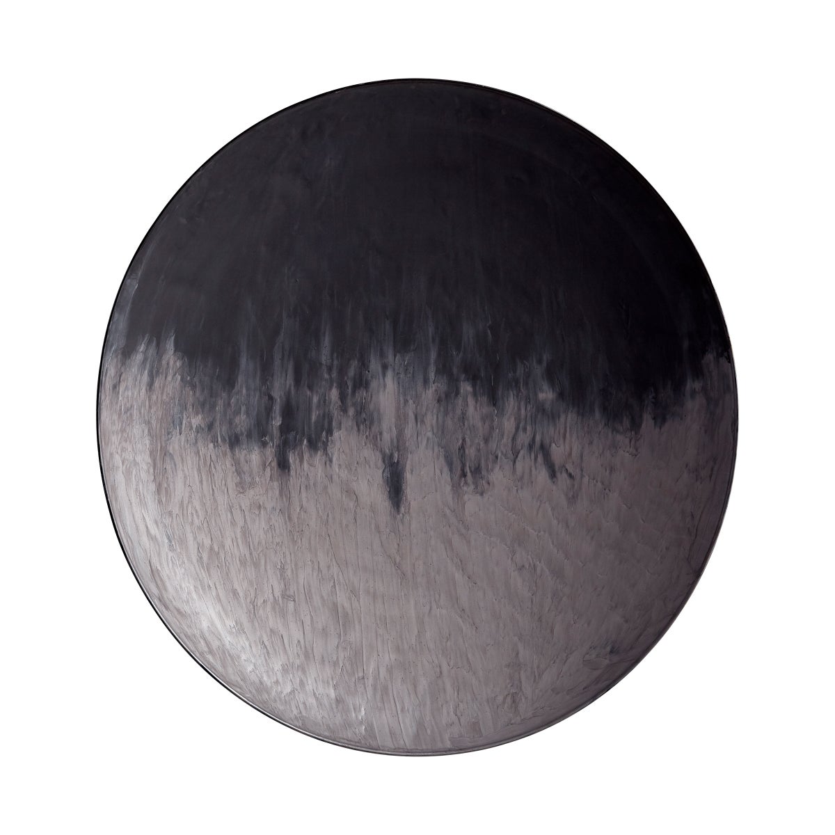 Dual Tone Plate | Matt And Black Pearl - Medium