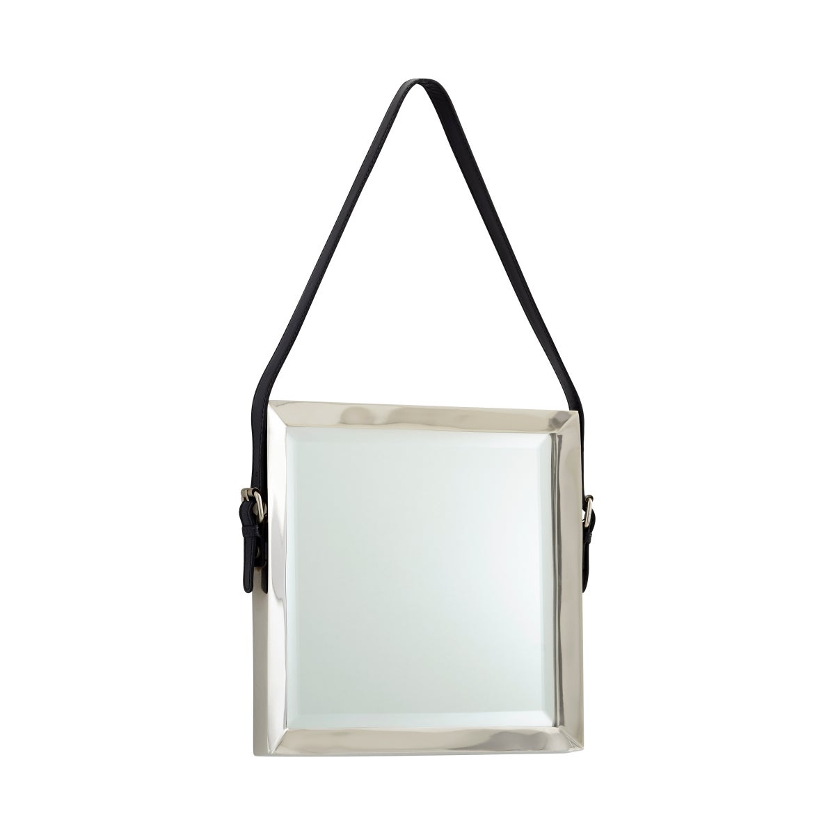 Square Venster Mirror | Nickel