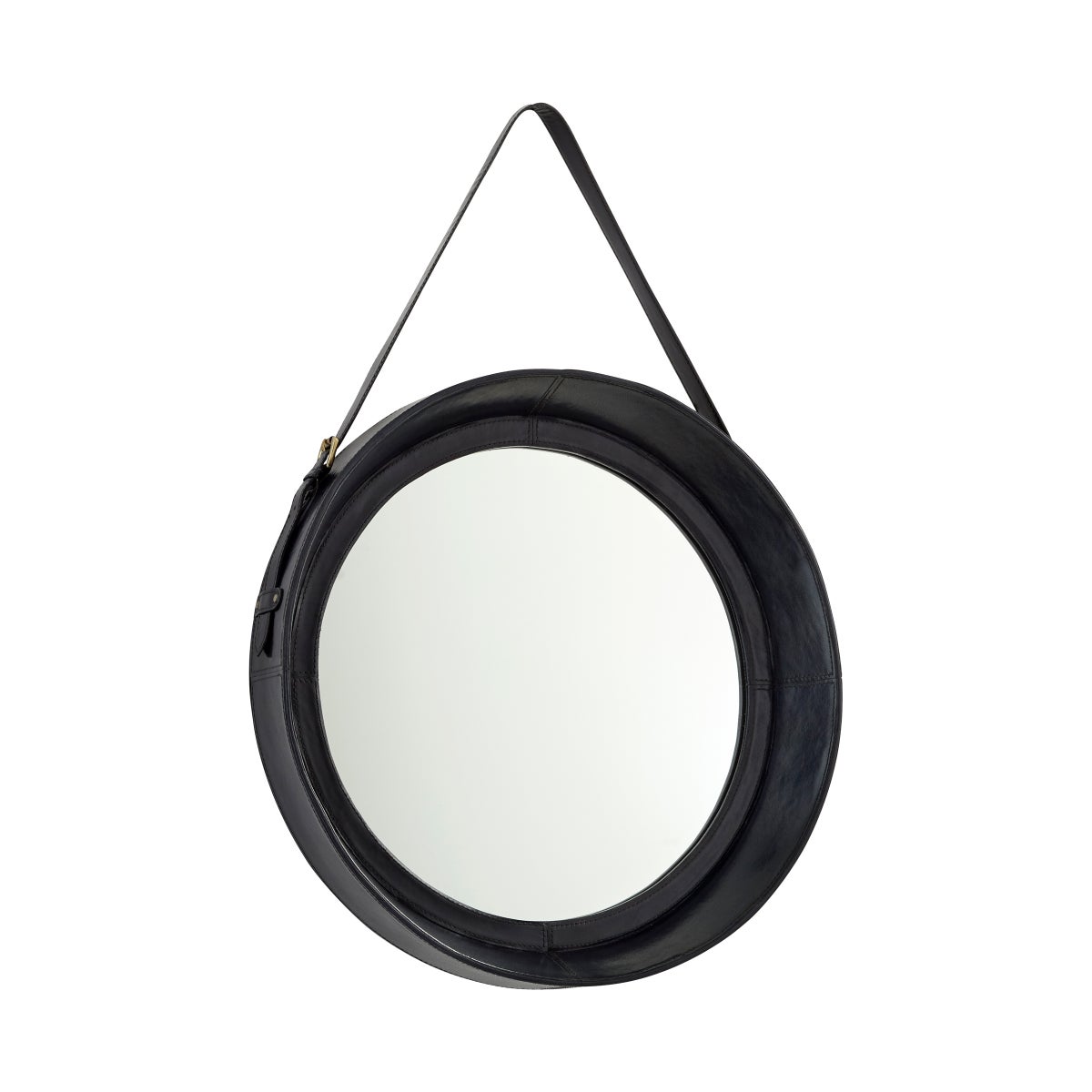 Round Venster Mirror | Blue - Large