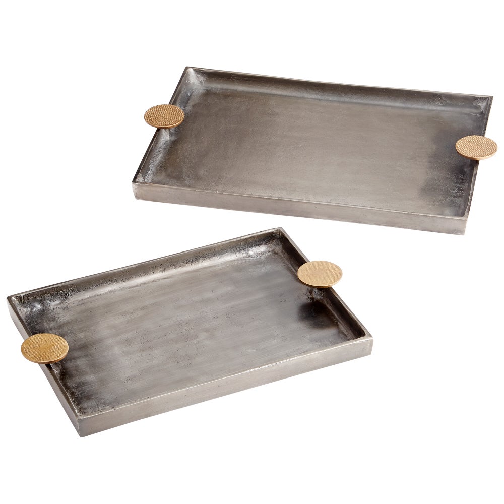 Obscura Tray | Silver And Gold - Small