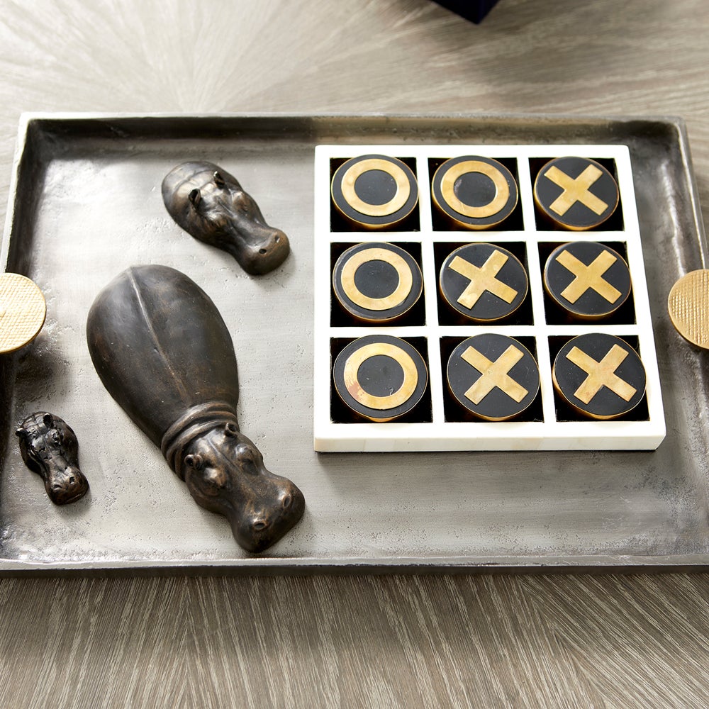 Obscura Tray | Silver And Gold - Small