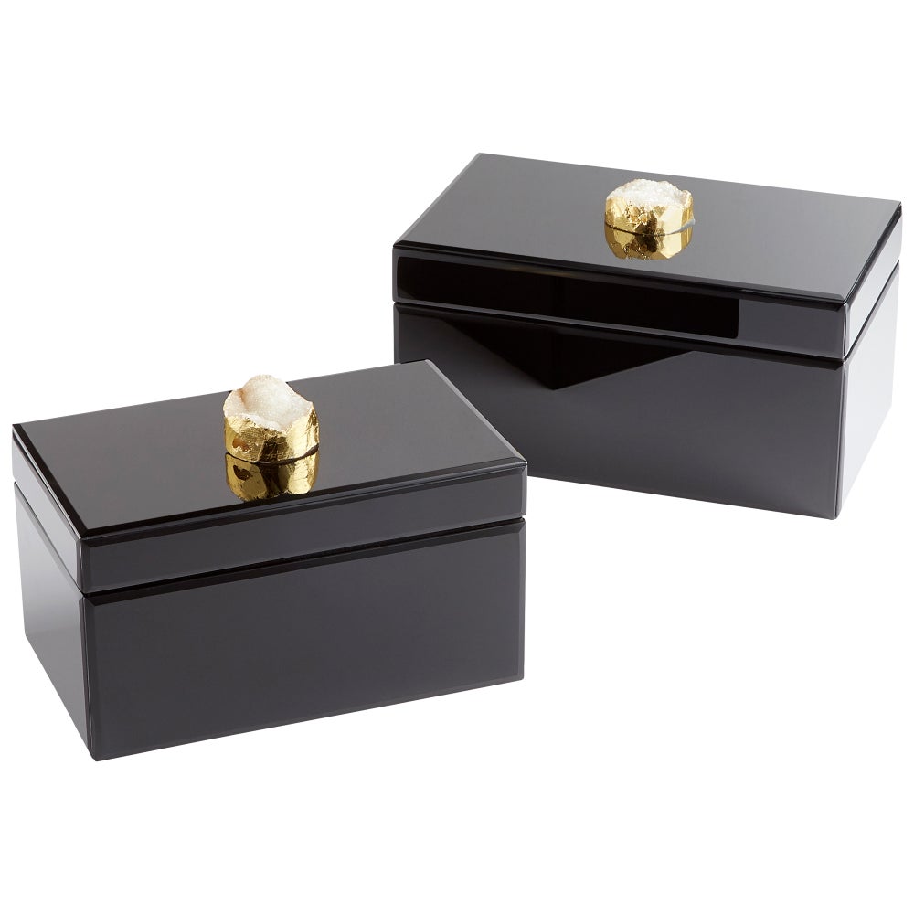 Solitaire Container | Black - Medium