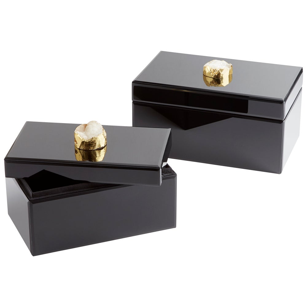 Solitaire Container | Black - Medium