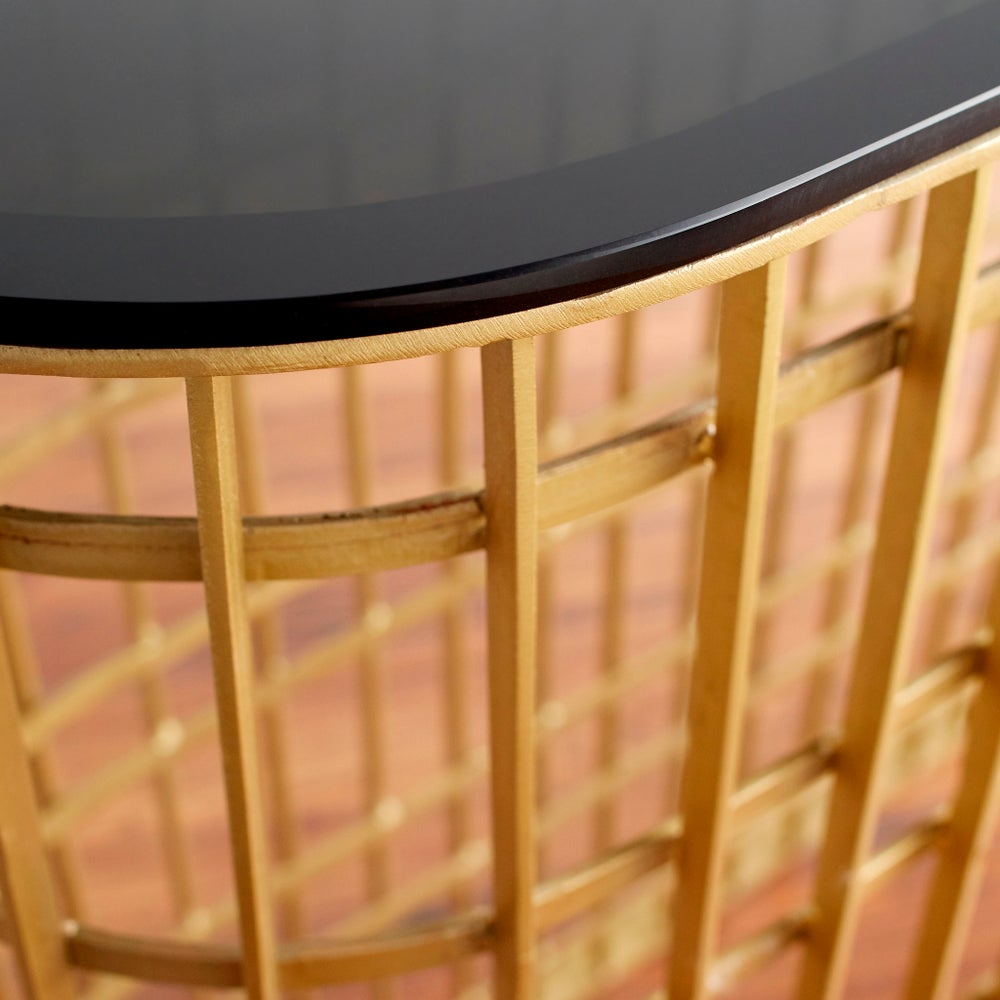 Kingdom Console Table | Antique Brass
