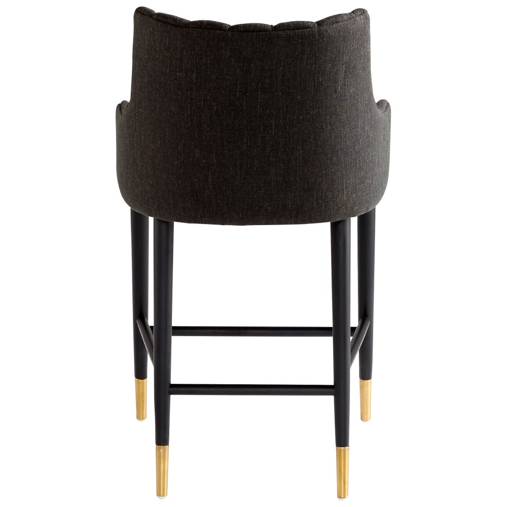 Tesoro Counter Stool | Black - Medium