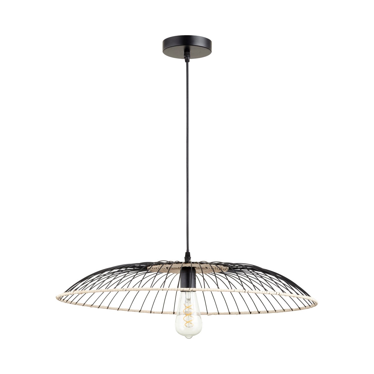 Parasol Pendant | Matte Black