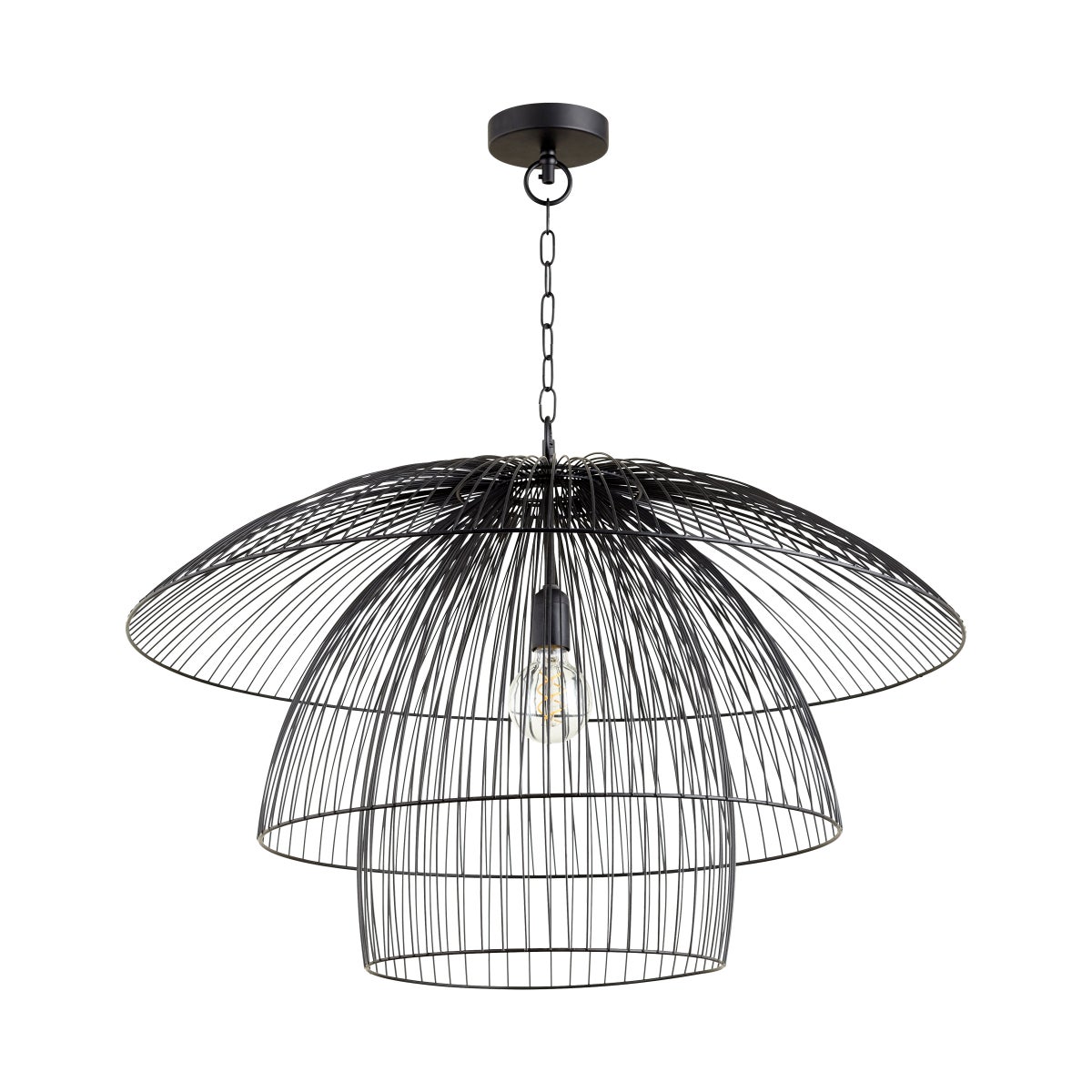 Canopy Pendant | Matte Black