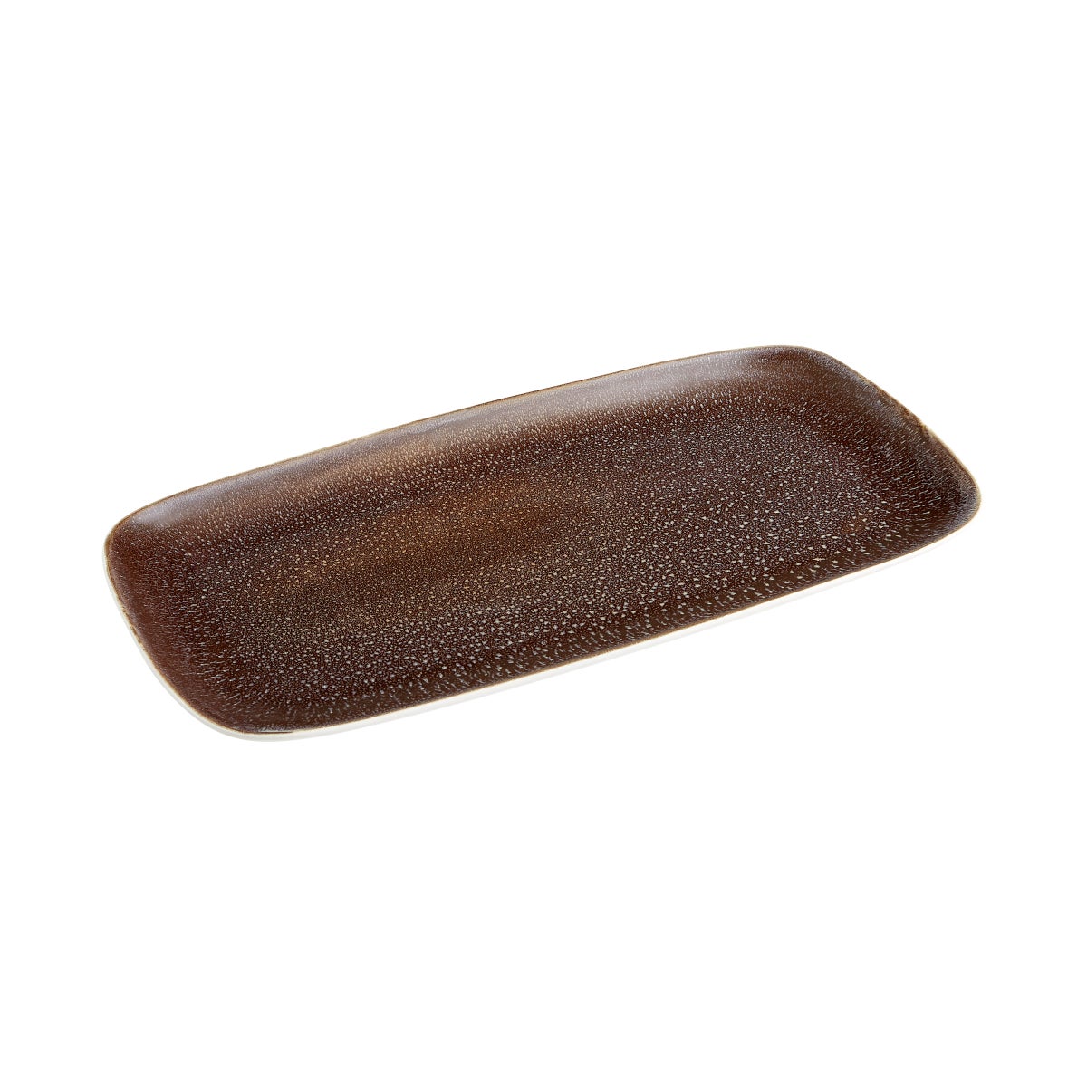 Brushed Earth Tray | Olive Glaze - Medium