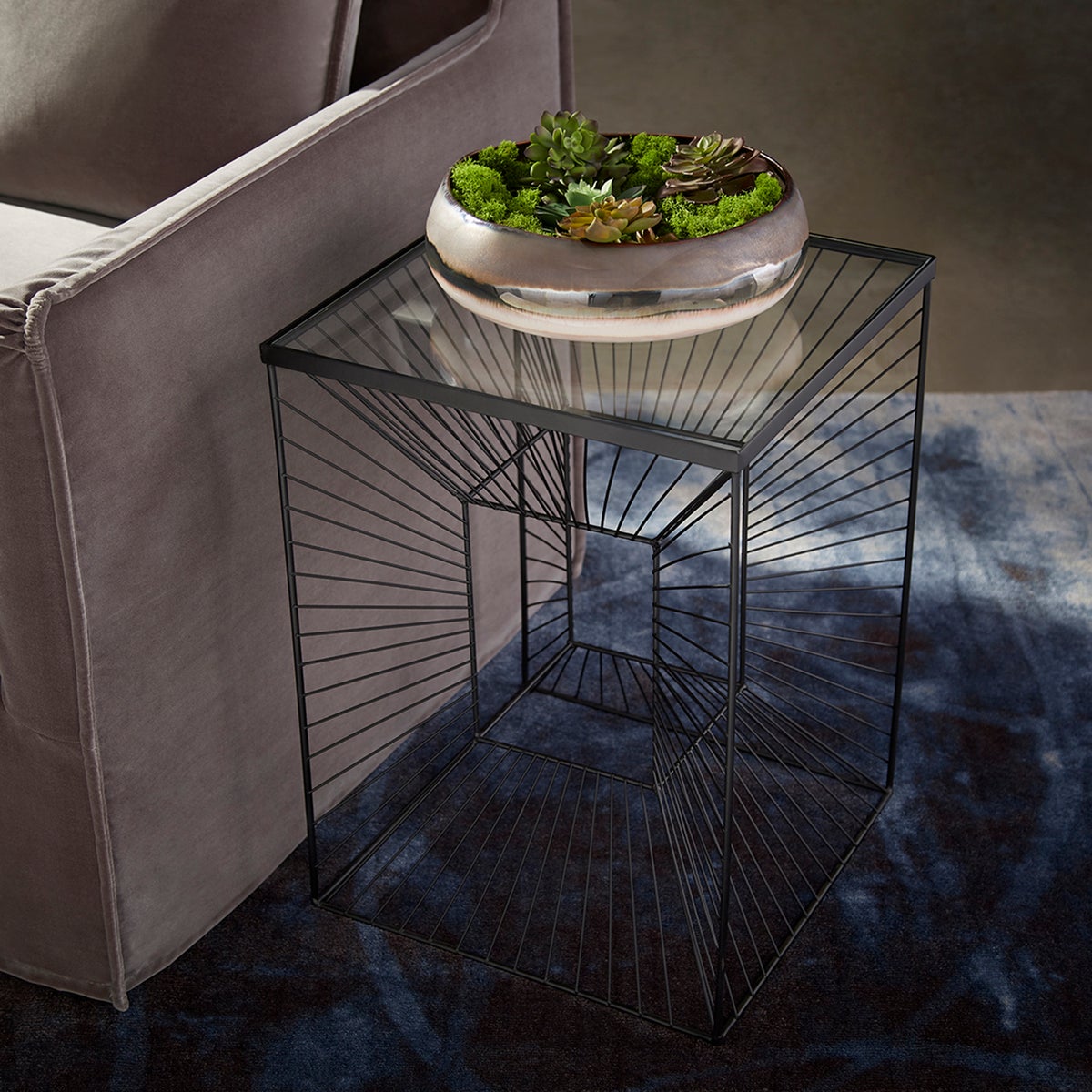 Enchantment Side Table | Graphite