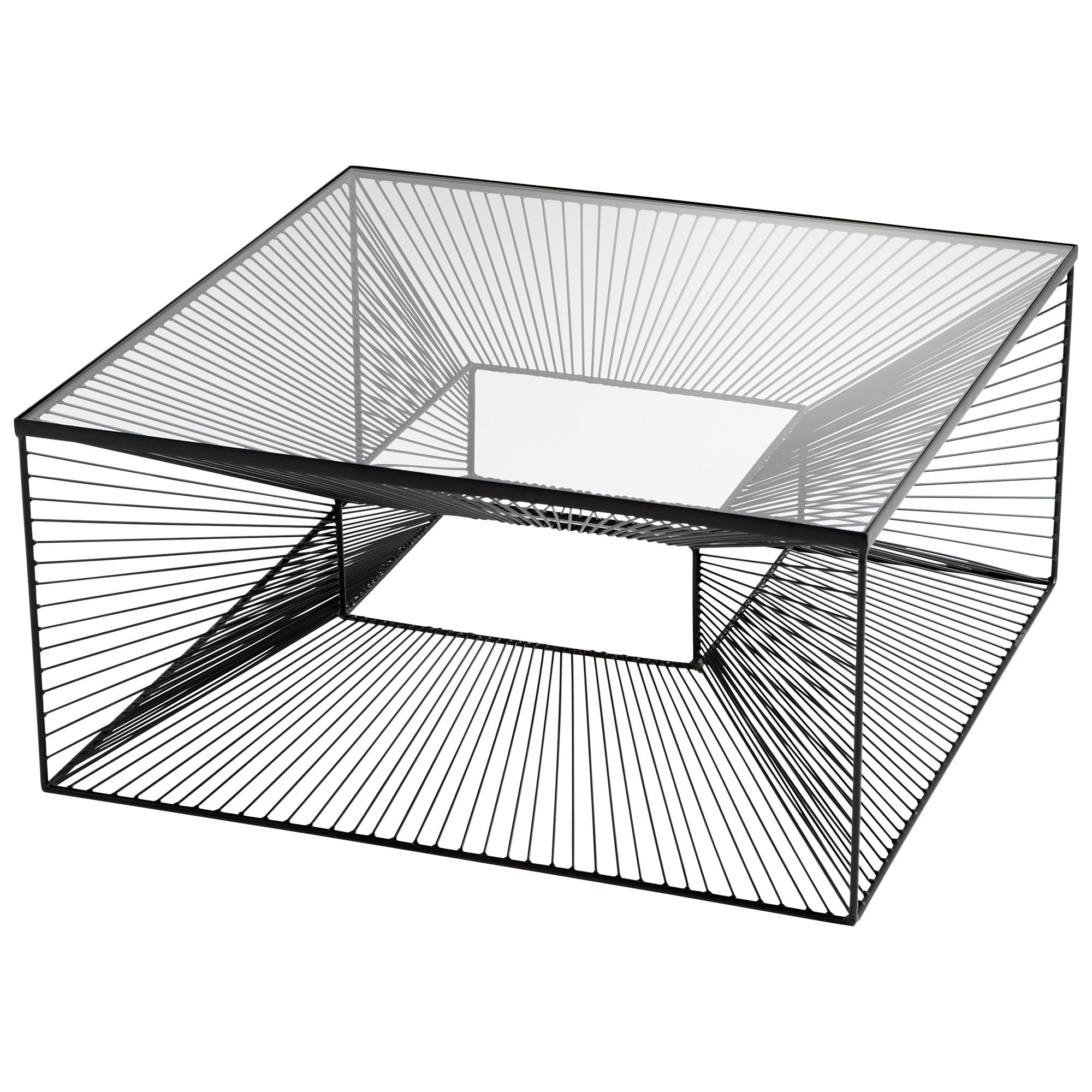 Metal mesh deals coffee table