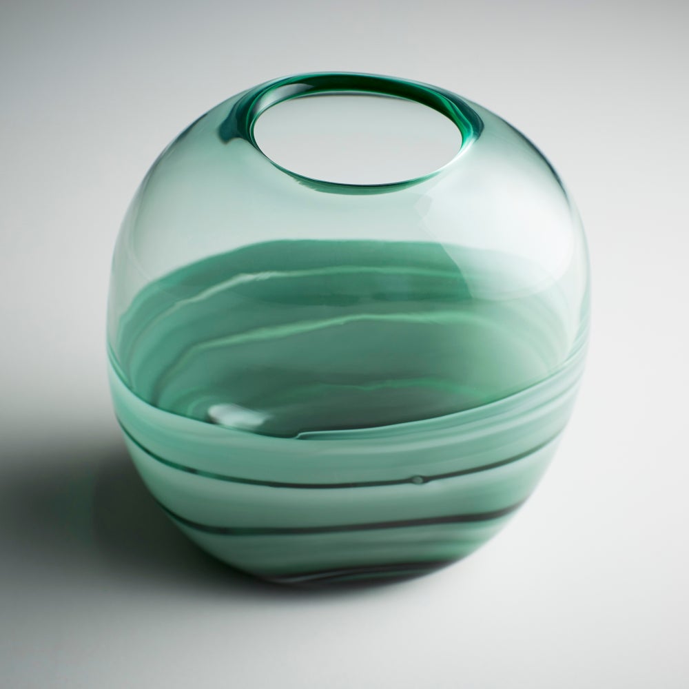 Torrent Vase | Green - Squat