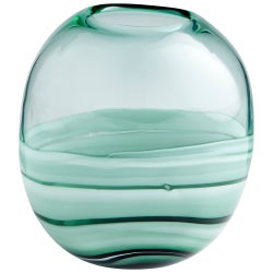 Torrent Vase | Green - Squat
