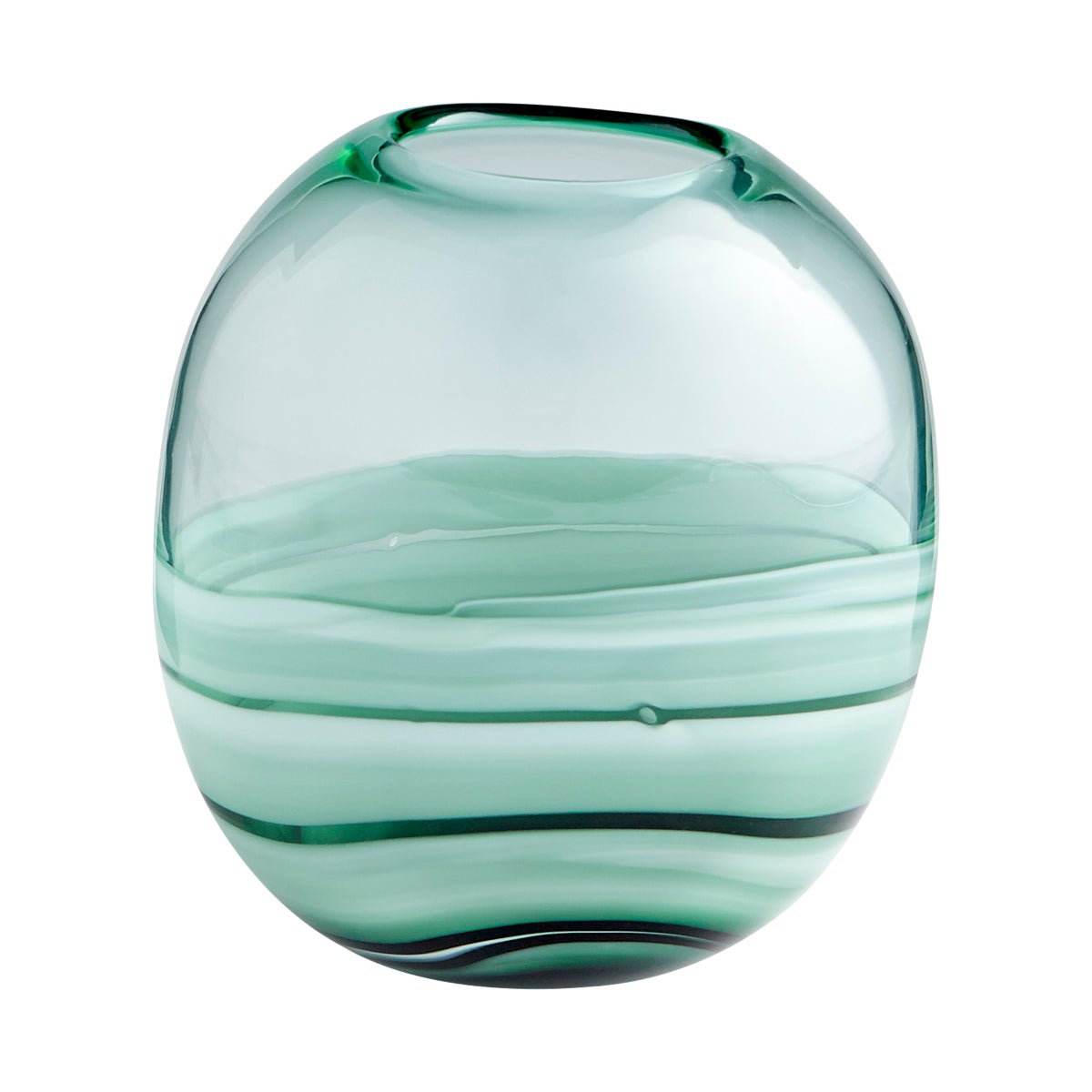 Torrent Vase | Green - Squat