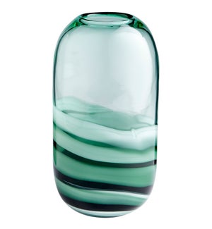 Torrent Vase | Green - Tall