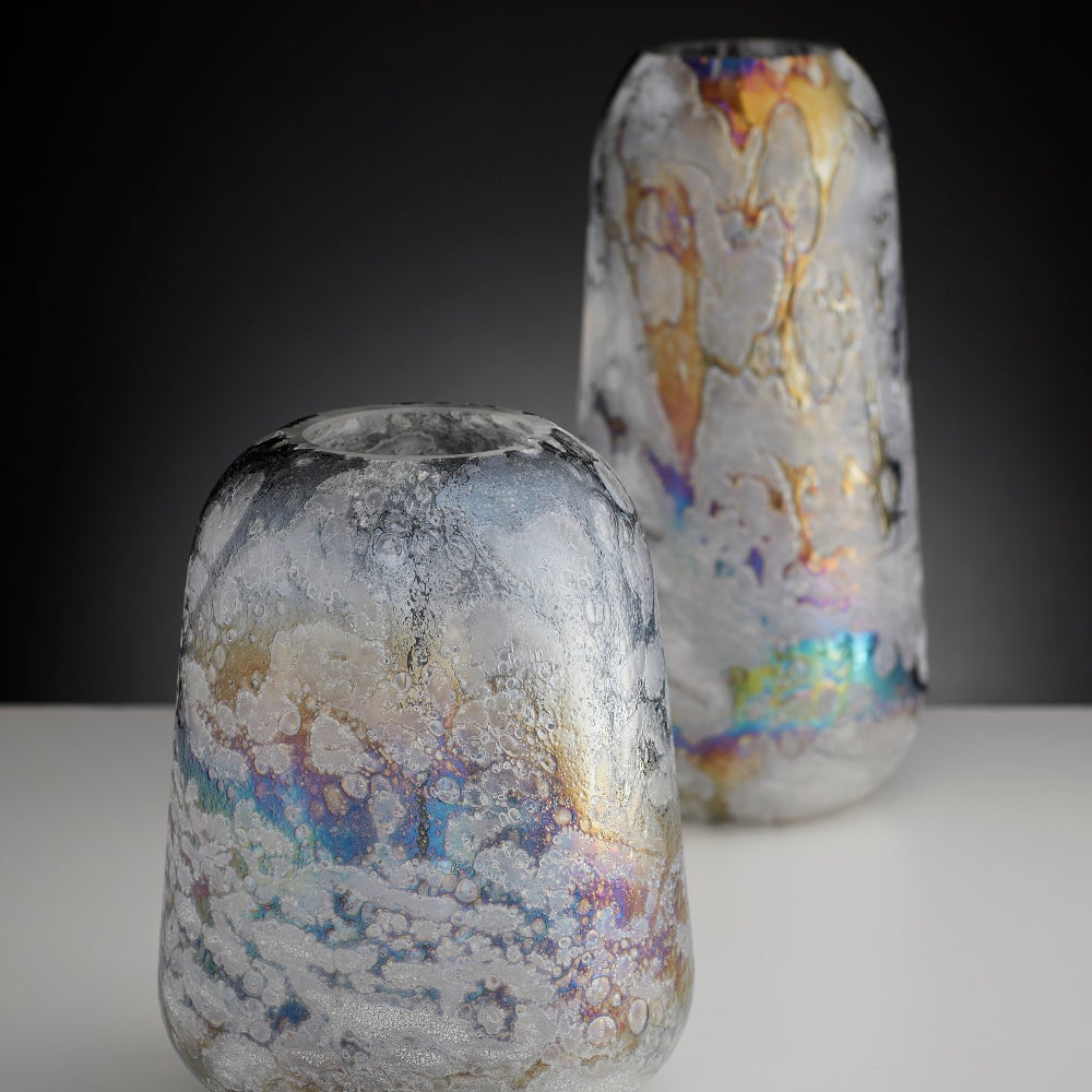 Moonscape Vase | Iridescent - Medium