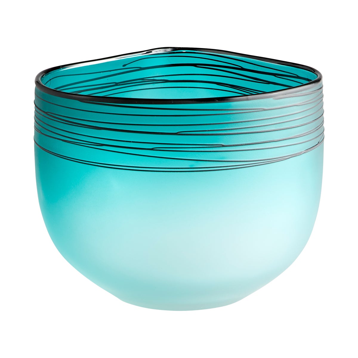 Kapalua Vase | Blue And White - Small