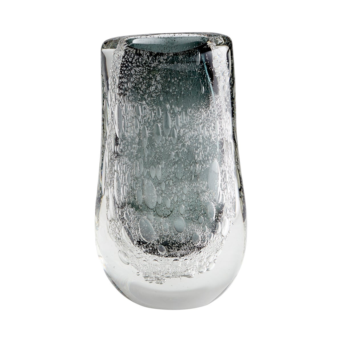 Viceroy Vase | Grey And Clear
