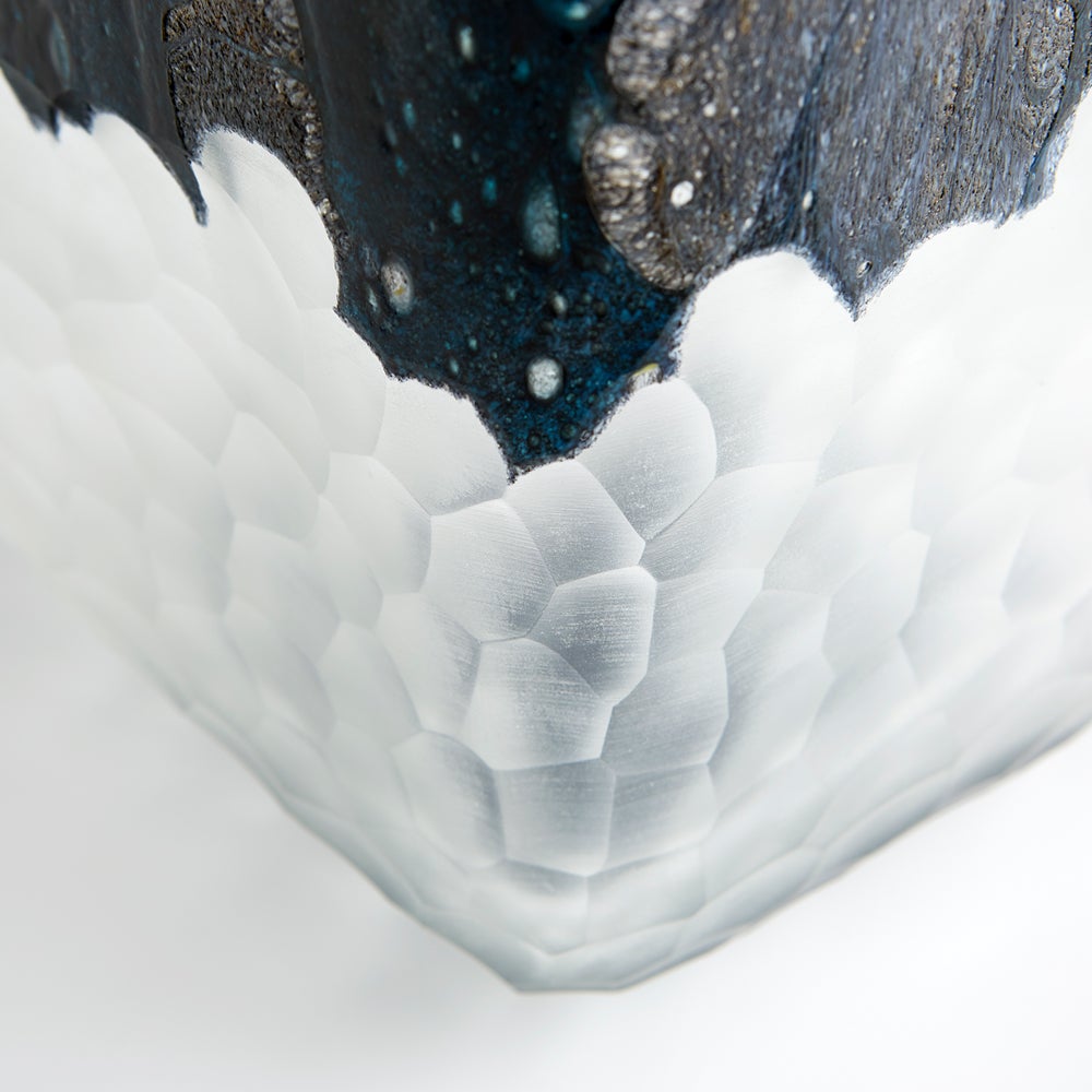 Bosco Vase | Blue And White - Large