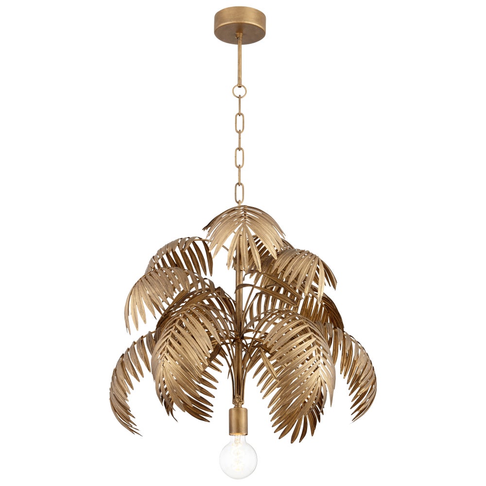 Ravello Pendant | Antique Brass