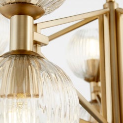 Helios Chandelier - | Aged Brass - Small