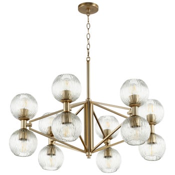 Helios Chandelier - | Aged Brass - Large
