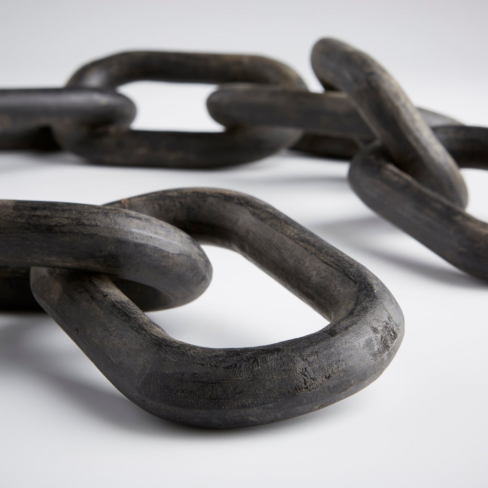 Cadena Sculpture | Black - Medium