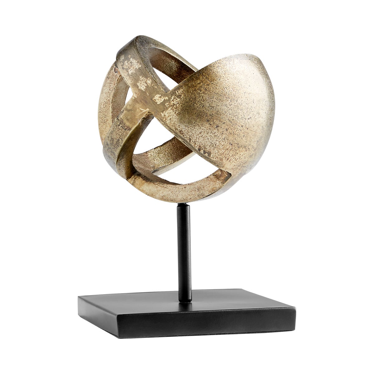 Grotto Sculpture Designed for Cyan Design by J. Kent Martin | Antique Brass And Black - Small