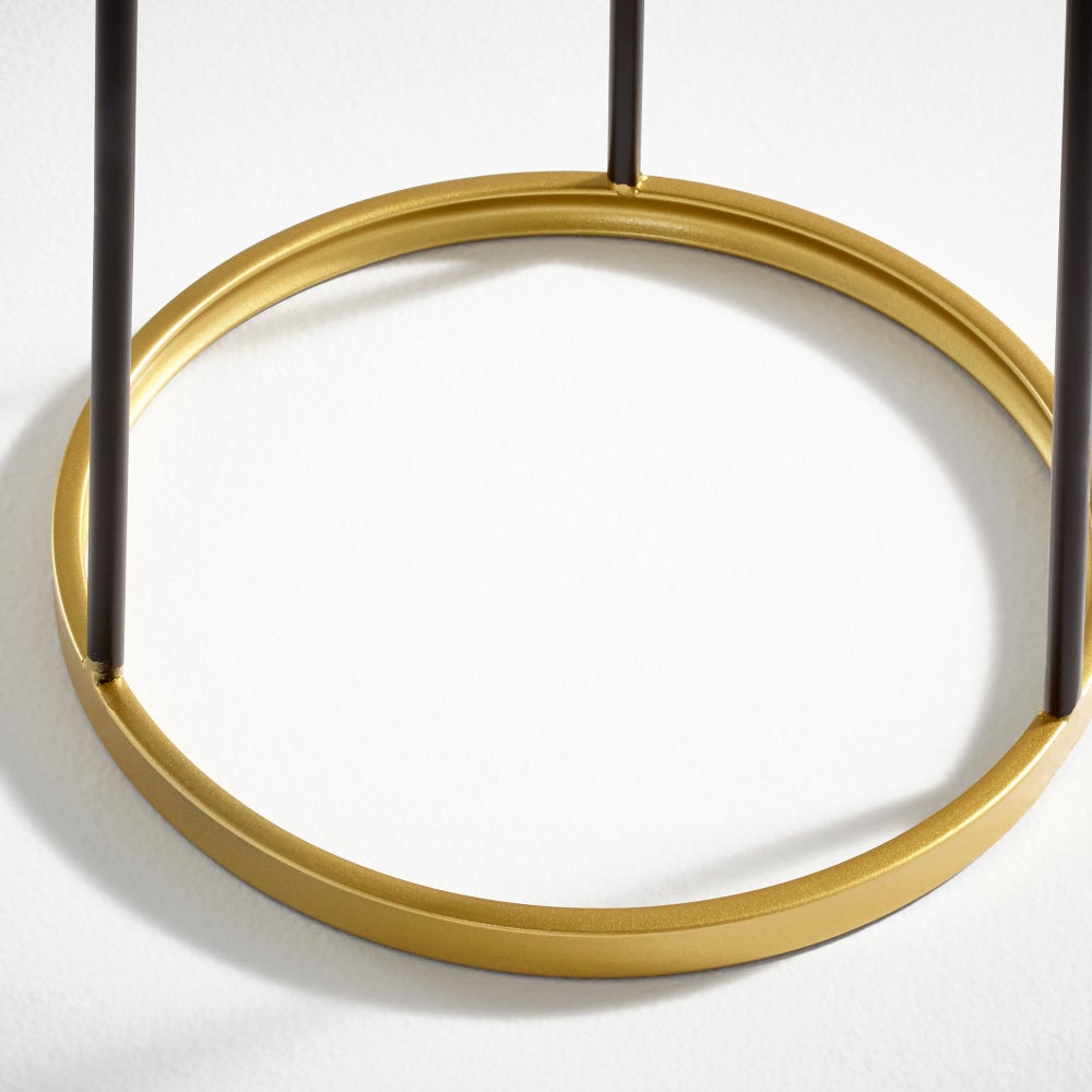 Liza Planter | Gold And Black - Large