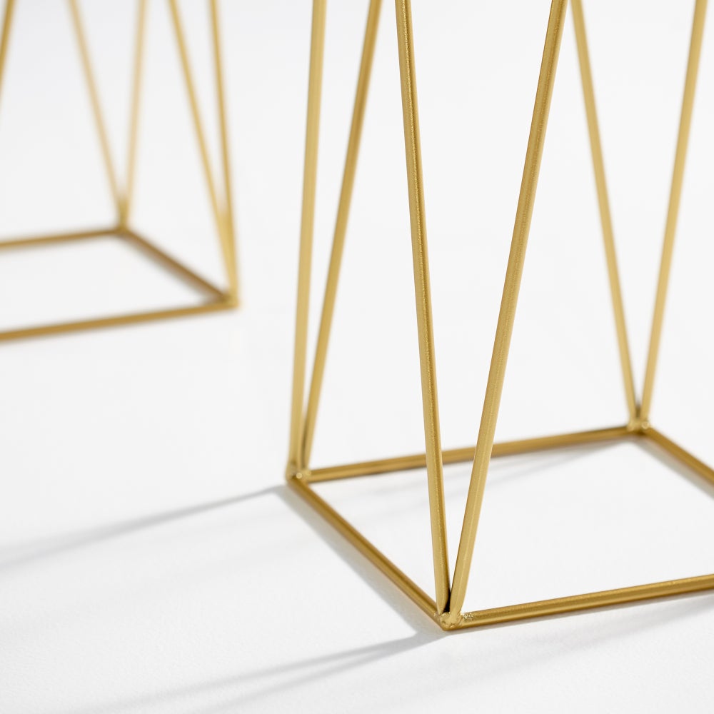 Foundry Planters | Gold And Black
