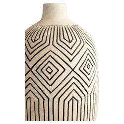 Light Labyrinth Vase | White - Small