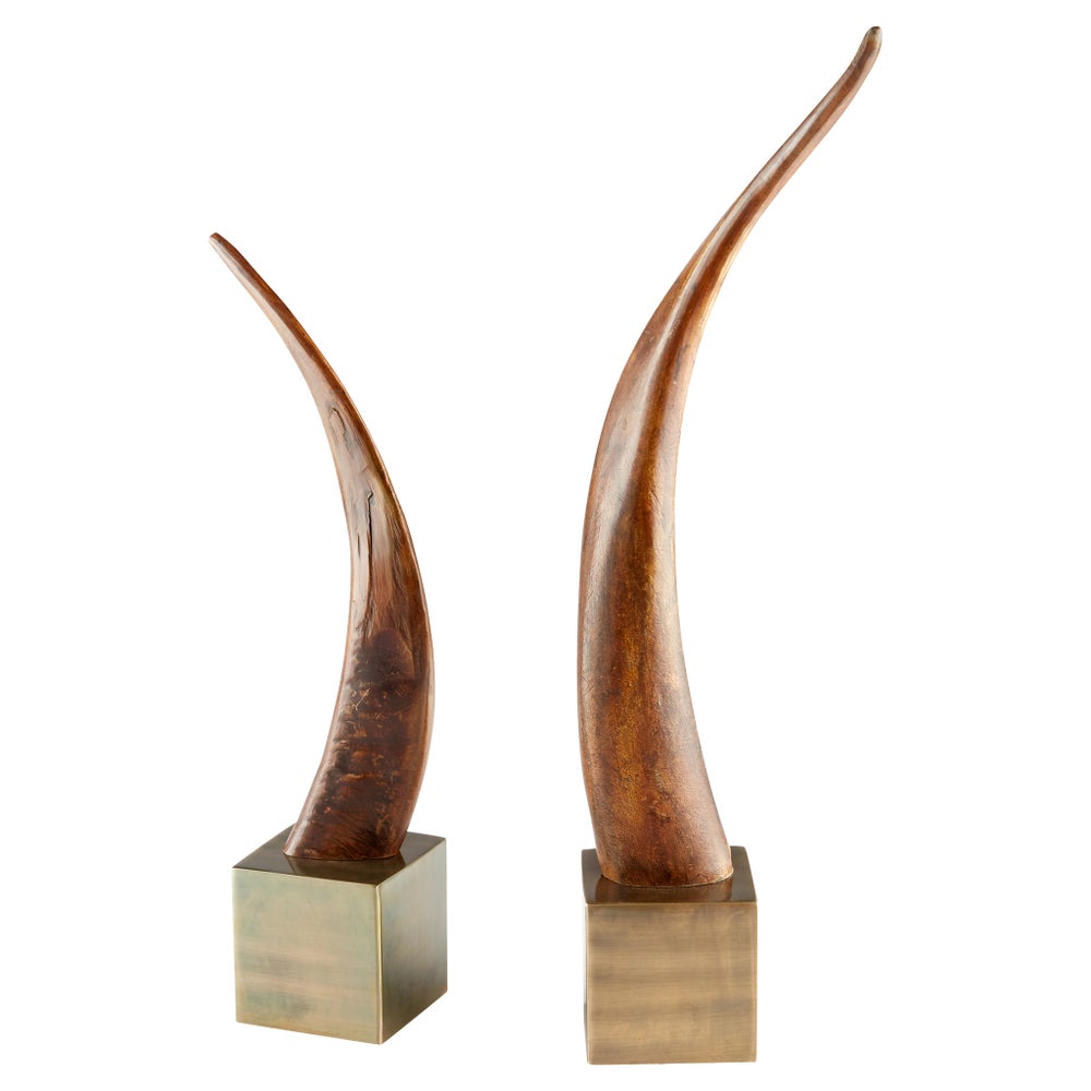 Eastern Claw Sculpture | Brown And Bronze