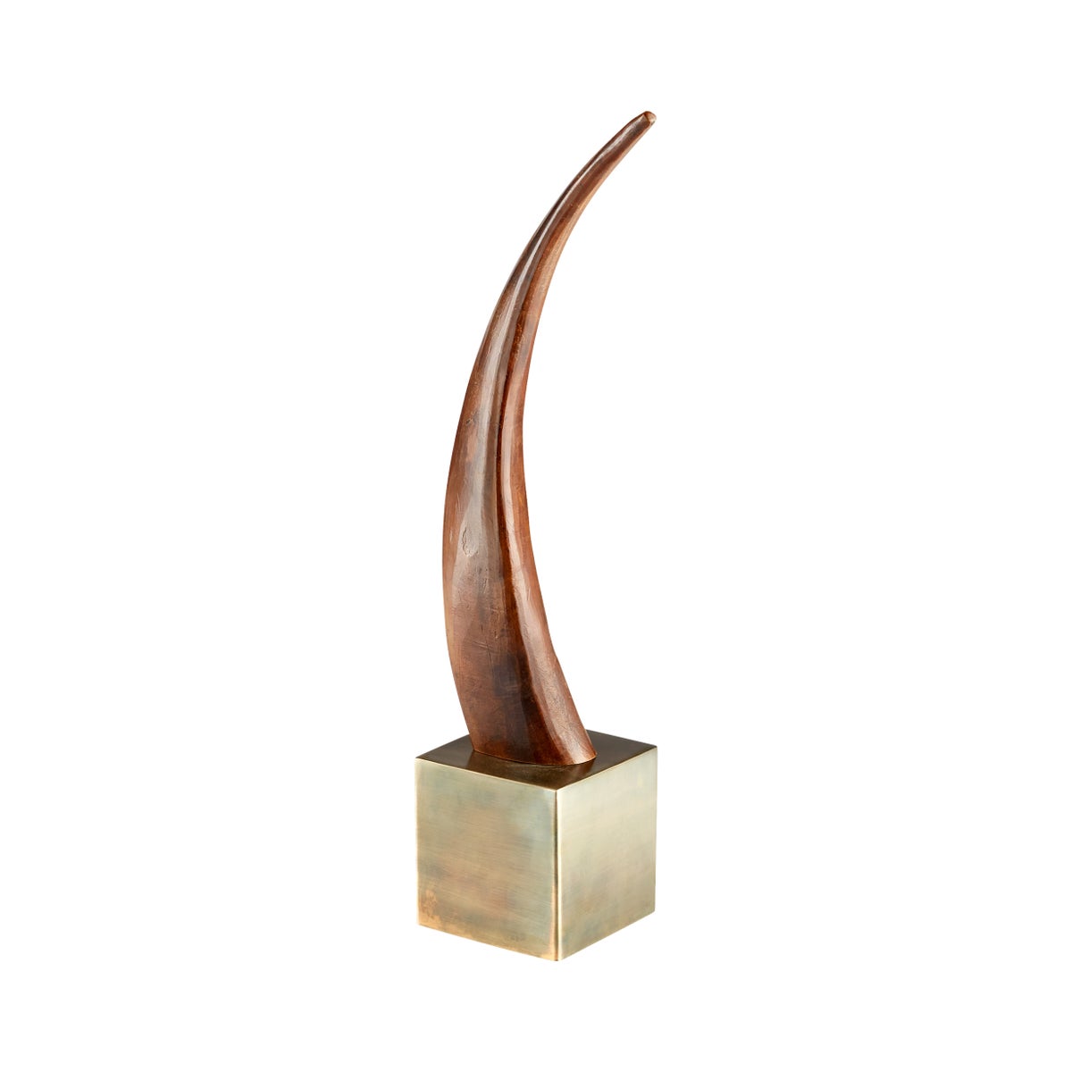 Eastern Claw Sculpture | Brown And Bronze