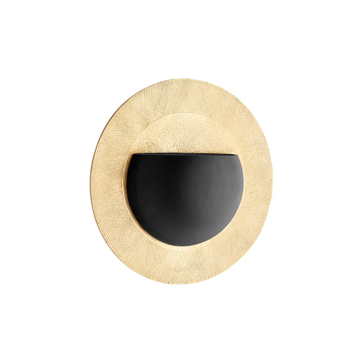 Gilded Implosion Wall Decor | Gold And Black