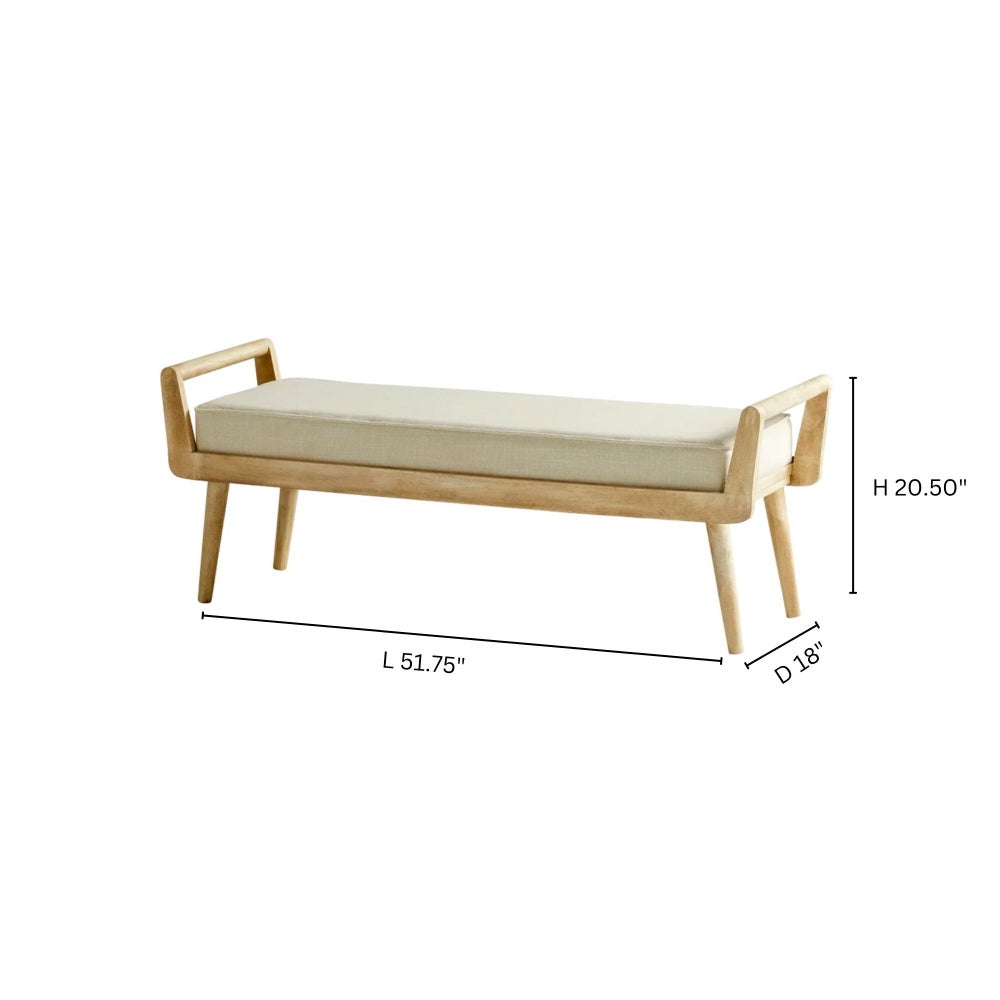 Linden Bench | Natural
