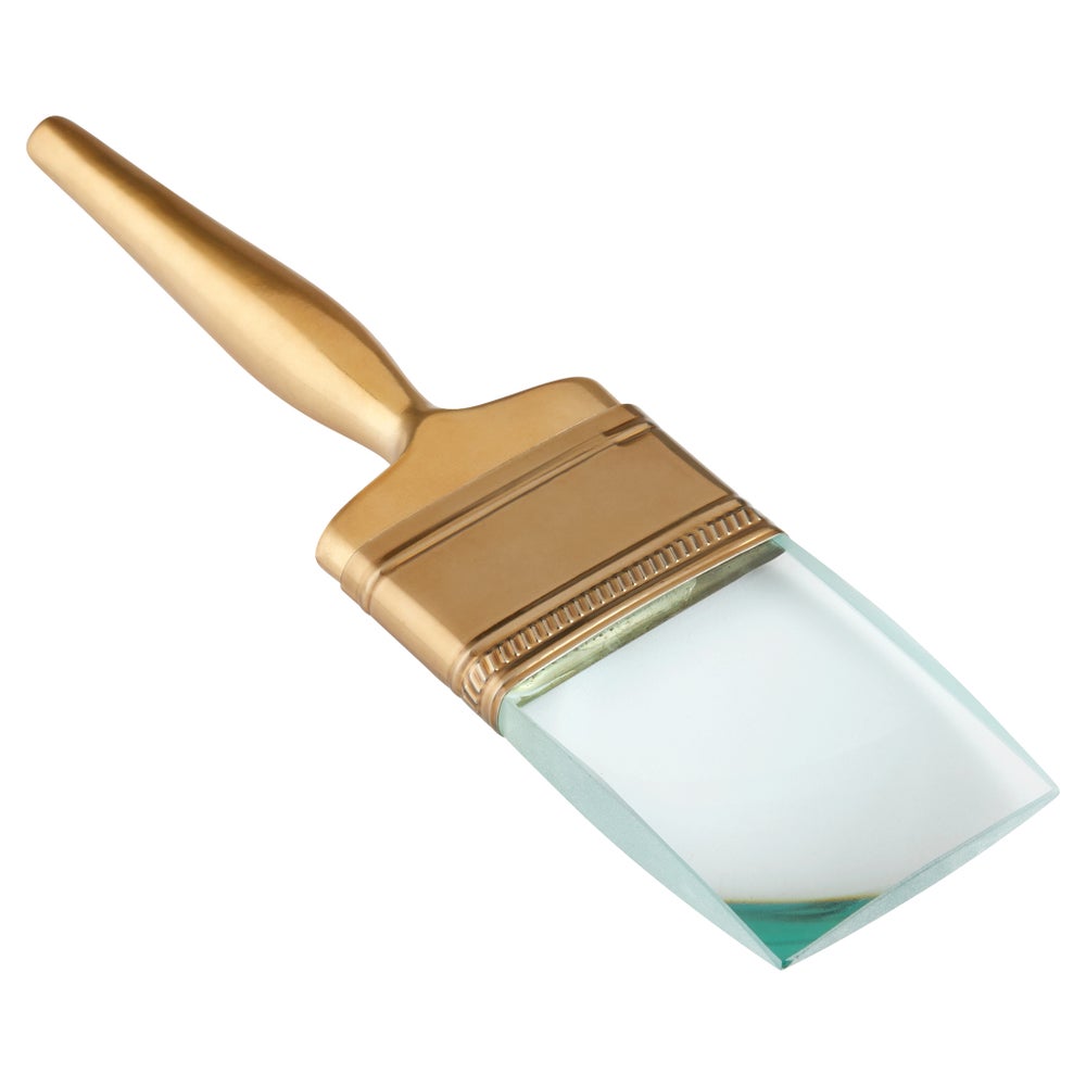 Brush Sculpture | Gold