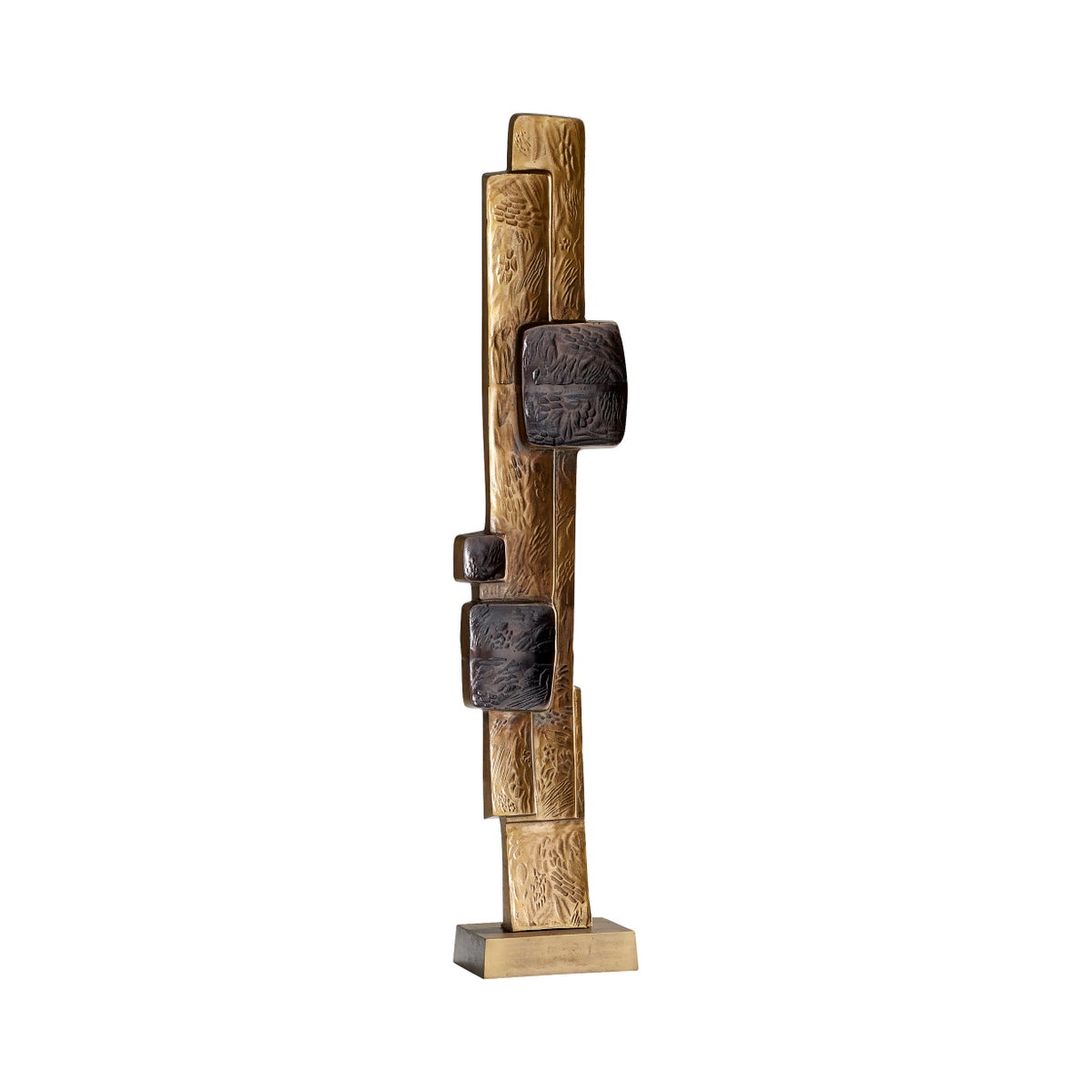 Yayoi Sculpture | Gold And Black